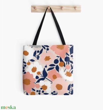Csajos virágmintás SHOPPER táska - WILD ROSES MALVE