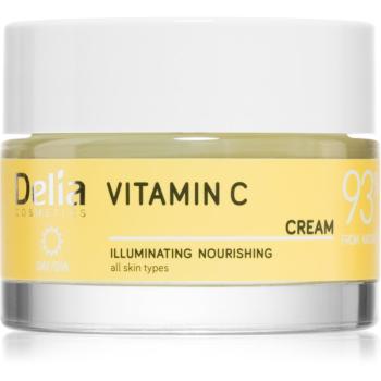 Delia Cosmetics Vitamin C rozjasňujúci denný krém na tvár 50 ml