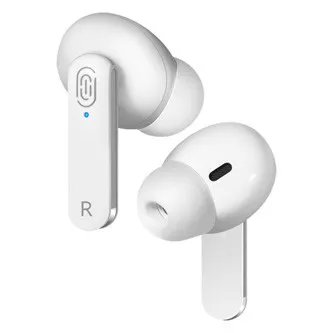 Defender Twins 903, slúchadlá s mikrofónom, bezdrôtová biela, špuntová, BT 5.0, TWS, nabíjacie puzdro typ bluetooth, DOPREDAJ