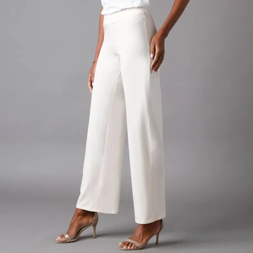 Široké džersejové nohavice s pružným pásom