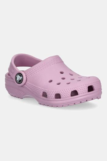 Detské šľapky Crocs tyrkysová farba, 206990
