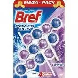 Bref Power Aktív WC záves guličky Lavender 3x50g