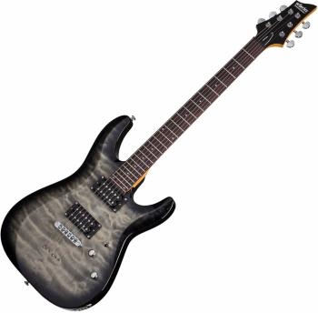 Schecter C-6 Plus Charcoal Burst Elektrická gitara