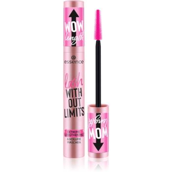 Essence lash WITHOUT LIMITS EXTREME objemová a predlžujúca riasenka odtieň Black 13 ml