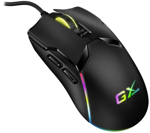 Genius GX Gaming Scorpion M700, Myš, herná, drôtová, optická, 800-7200DPI, 6 tlačidiel, RGB podsvietenie, USB, čierna