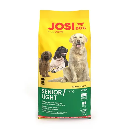 JosiDog Senior Light s kuracím mäsom 15 kg