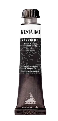 MAIMERI RESTAURO - Reštauračné farby 018 - titanium white, 20 ml