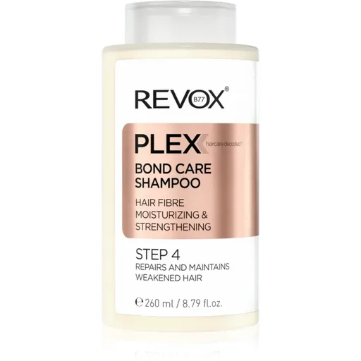 Revox B77 PLEX Bond Care Shampoo. Step 4 posilňujúci šampón s hydratačným účinkom 260 ml