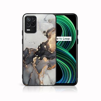 MY ART Ochranný obal Realme 8 5G-GREY MARBLE (140)