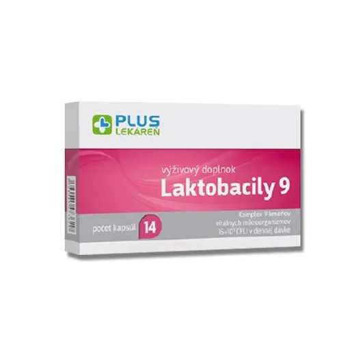 Plus Lekáreň Laktobacily 9 14 kapsúl