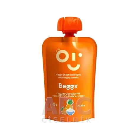 Beggs BIO SMOOTHIE s jogurtom a tropickým ovocím