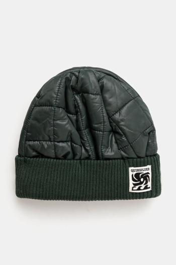 Čiapka Quiksilver Winter Beanie zelená farba, EQYHA03391