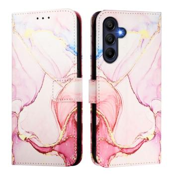 ART MARBLE Peňaženkový kryt pre Samsung Galaxy A26 ROSE GOLD