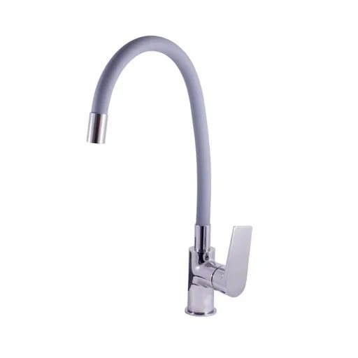 RAV SLEZÁK Colorado drezová batéria so silikónovým ramienkom sivá / chróm co119.0/10 CO119.010