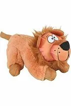 Hračka pes FRIENDS LEON LION S plyšová hnedá Zolux