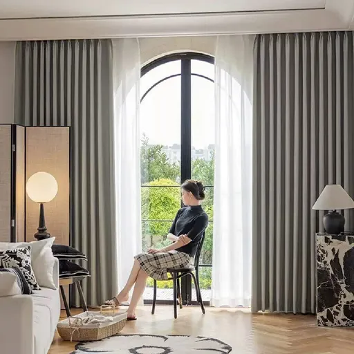 ARÔME HOME Záves zatemňovací béžová, 135 x 245 cm