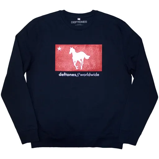 Deftones mikina Star & Pony Modrá XS