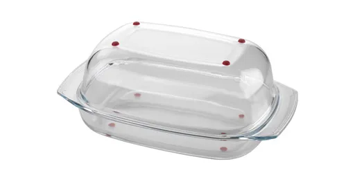 Tescoma pekáč s poklopom DELÍCIA GLASS 42 cm