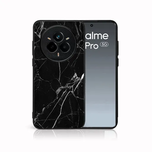 MY ART Ochranný kryt pre Realme 14 Pro 5G BLACK MARBLE (142)