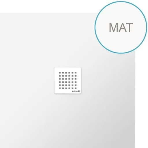 Polysan Flexia sprchová vanička štvorcová 90x90 cm liaty mramor 71546MAT