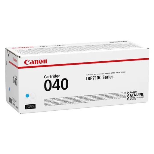 Canon originál toner 040 C, cyan, 5400str., 0458C001, Canon imageCLASS LBP712Cdn,i-SENSYS LBP710Cx, LBP712Cx, O, azurová