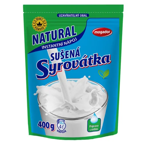 MOGADOR Srvátka sušená natural instantný nápoj 400 g