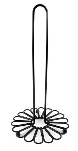 MAKRO - Držiak na papierové utierky, 16x33cm, oceľ – čierna povrchová úprava