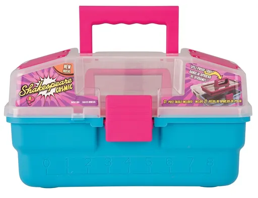 Shakespeare kufrík cosmic tackle box pink
