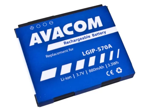 AVACOM batéria do mobilu LG KP500 Li-Ion 3, 7V 880mAh (náhrada LGIP-570A)