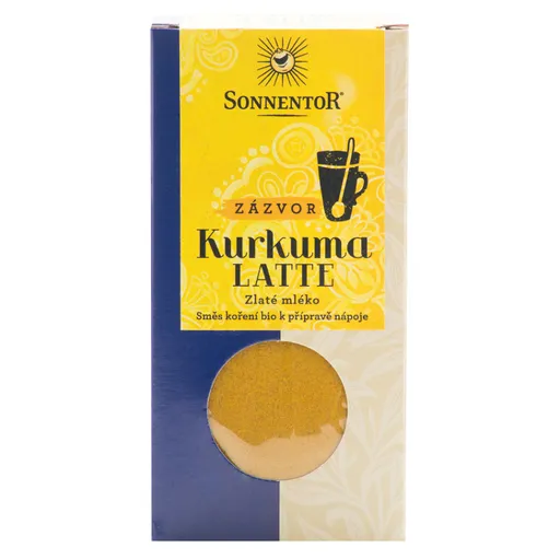 SONNENTOR Kurkuma Latte-zázvor BIO 60 g