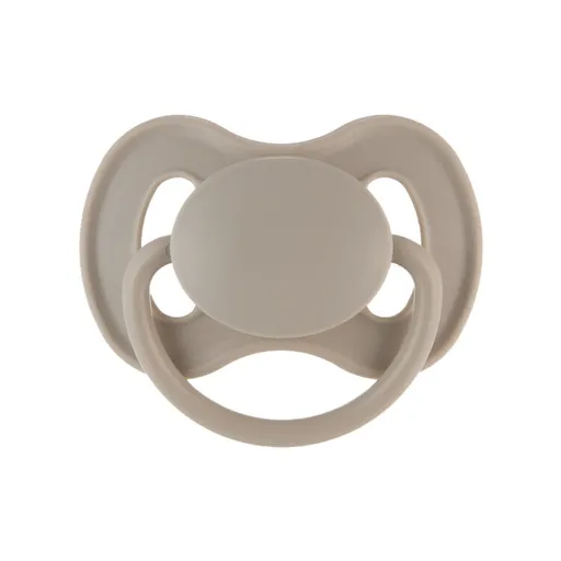 CANPOL BABIES Cumlík kaučukový s okrúhlou špičkou Nude 0-6m béžový