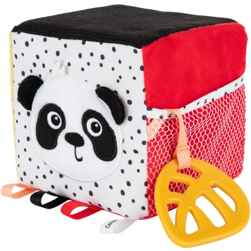 Canpol babies BabiesBoo Soft Activity Cube mäkké senzorické hracie kocky 1 ks