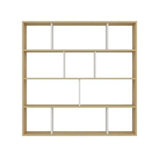 Knižnica Hodni White and Oak