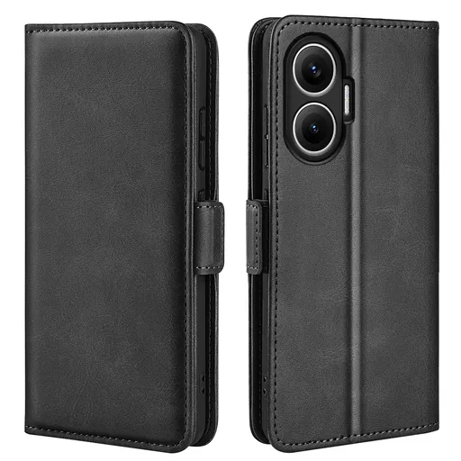 SIDE Peňaženkové puzdro pre Xiaomi Poco F7 čierne