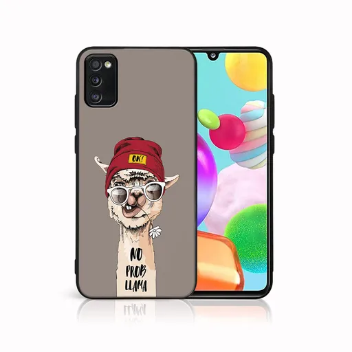 MY ART Ochranný obal pre Samsung Galaxy A41 PROBLLAMA (187)