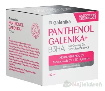 GALENIKA Panthenol+ B3HA Face Creamy-Gel 50 ml