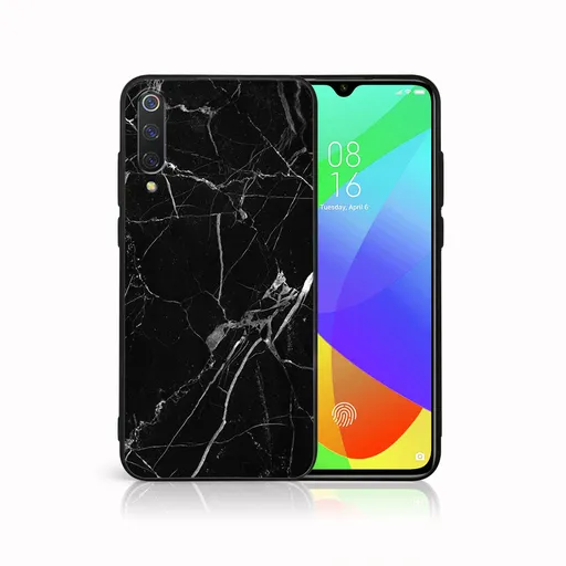 MY ART Ochranný obal Xiaomi Mi 9 SE -BLACK MARBLE (142)