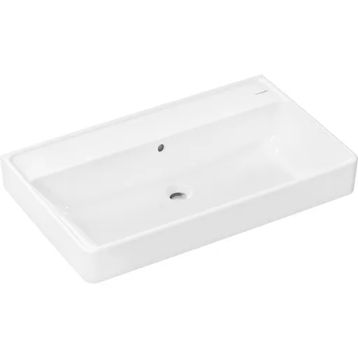 Hansgrohe Xanuia Q umývadlo 80x48 cm bez otvoru pre batériu, s prepadom 60226450