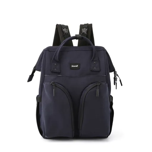 Veľký tmavomodrý dámsky ruksak z polyesteru - Himawari