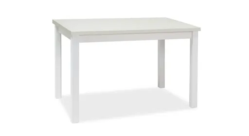 Signal Jedálenský stôl ADAM | 100 x 60 cm Farba: biely mat