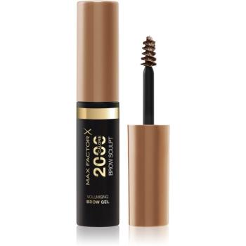 Max Factor 2000 Calorie Brow Sculpt gél na obočie odtieň 001 Darkblonde 4,5 ml