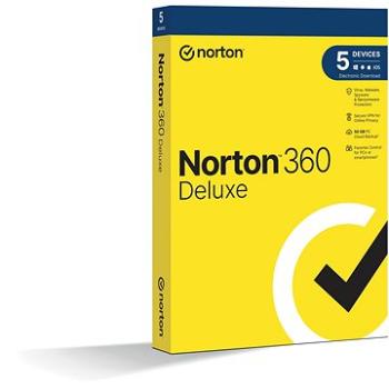 Norton 360 Deluxe 50 GB, VPN, 1 používateľ, 5 zariadení, 24 mesiacov (elektronická licencia) (21435535) + ZDARMA Inštalácia na diaľku Alza služby - online instalace