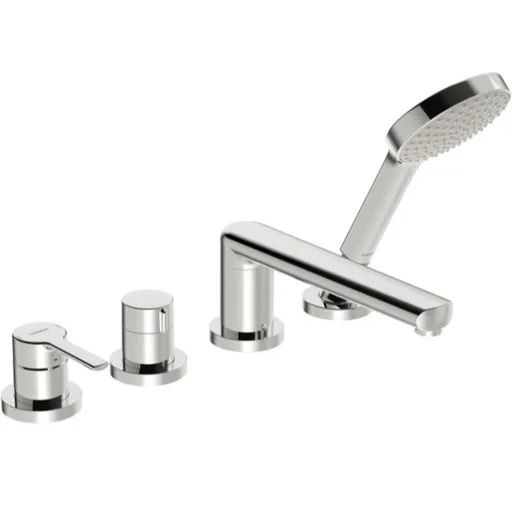 Vaňová batéria HANSA RONDA so sprchovacím setom chróm 03402473