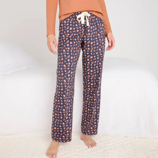 Pyžamové dlhé nohavice s celopotlačou