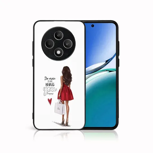 MY ART Ochranný kryt pre Oppo Reno12 FS 5G RED DRESS (137)