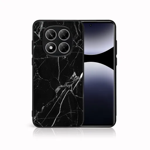MY ART Ochranný kryt pre Xiaomi Redmi Note 14 Pro BLACK MARBLE (142)