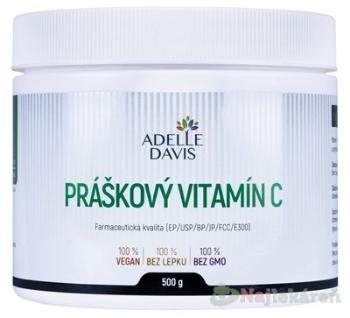 Adelle Davis Práškový VITAMÍN C 500 g