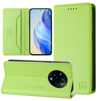 RINA Zaklápacie puzdro pre Realme 14 Pro+ 5G svetlozelené
