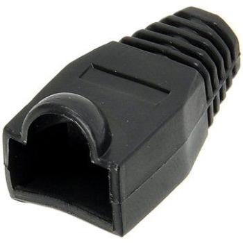 10-pack, plastová, čierna, OEM, RJ45 (4370)