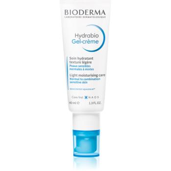 Bioderma Hydrabio Gel-Crème ľahký hydratačný gélový krém pre normálnu až zmiešanú citlivú pleť 40 ml